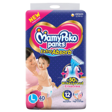 MamyPoko Pants Large 9-14 Kg 44 Pcs (Made in India)